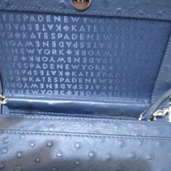 Kate Spade Ostrich Embossed - Picture 15 of 16